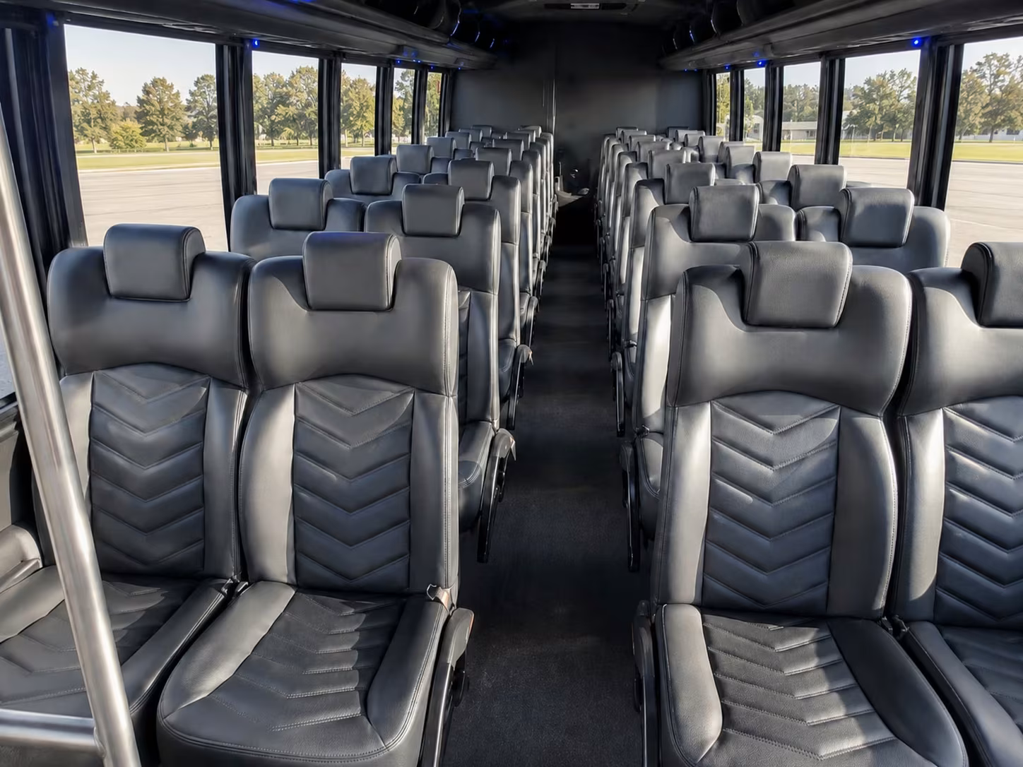 20 passenger minibus inside