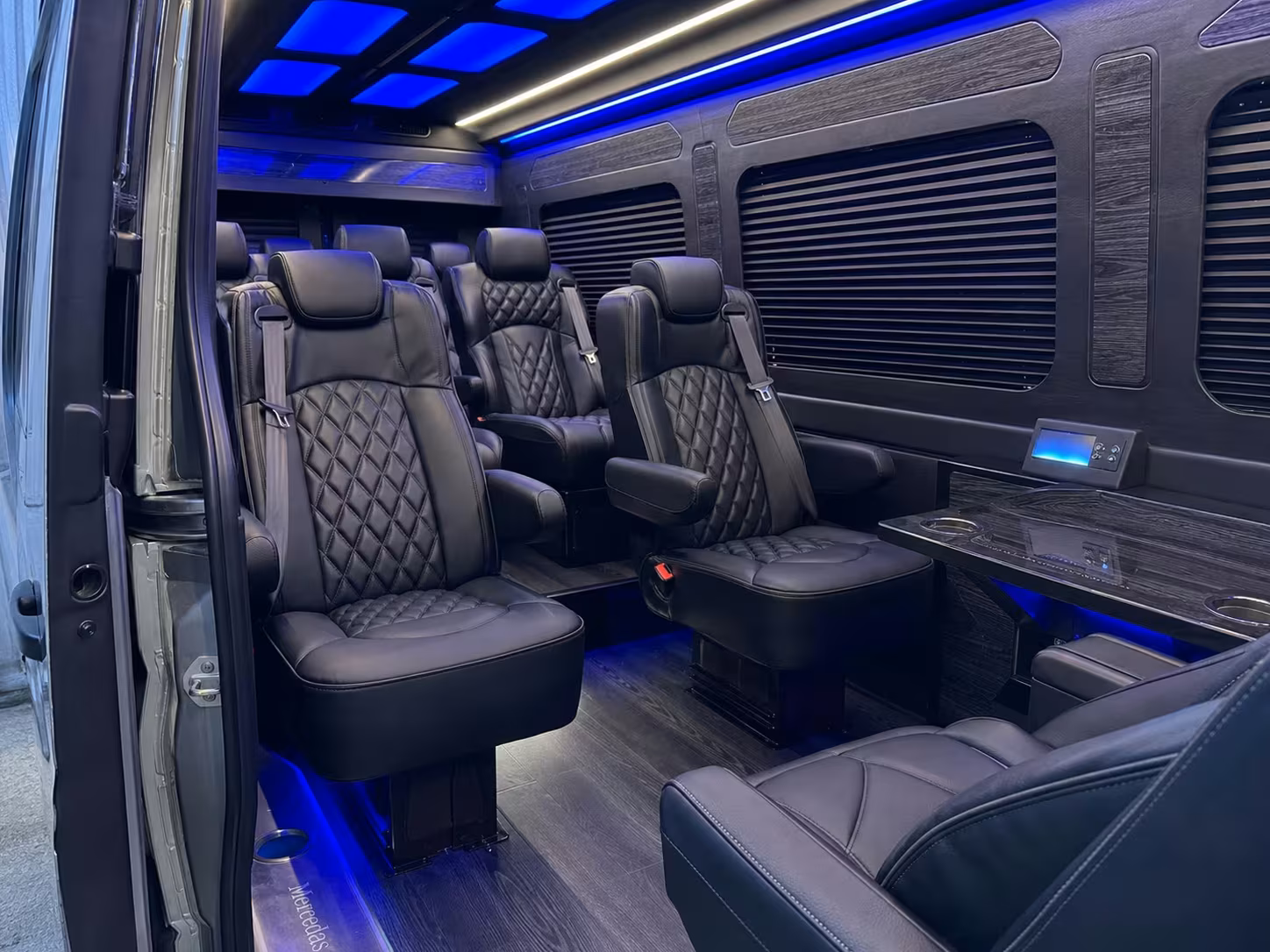 sprinter van transportation for groups and events across warwick