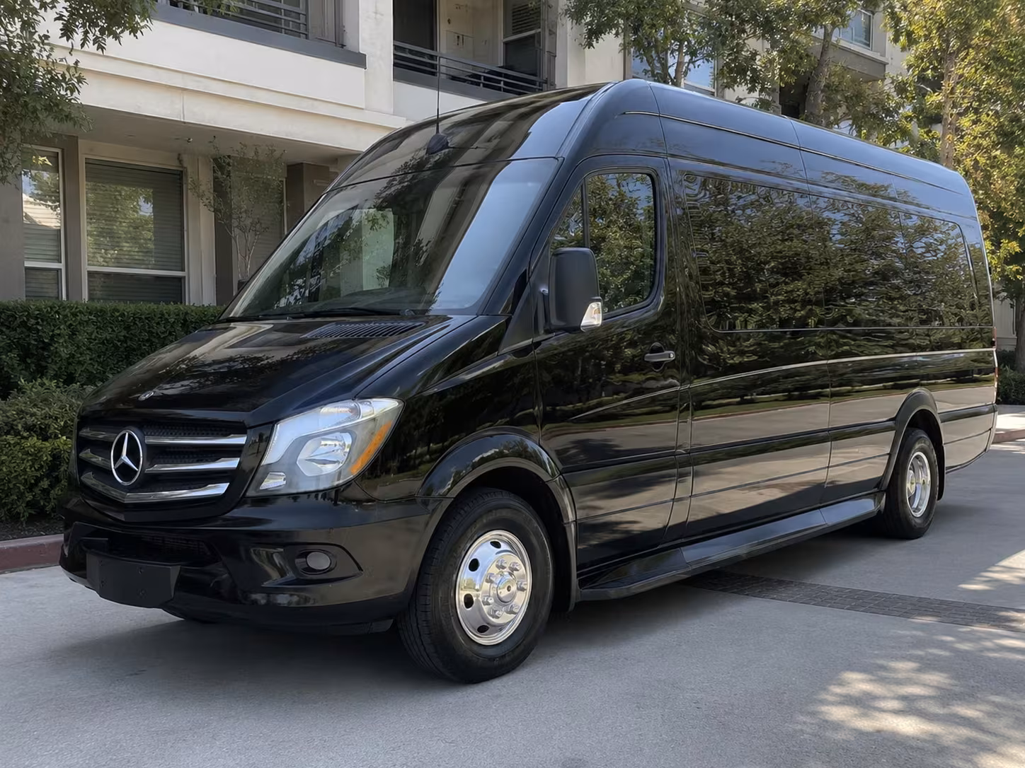 sprinter van with driver