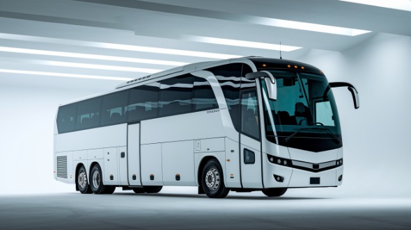 55 passenger charter bus warwick