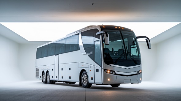 56 passenger charter bus warwick
