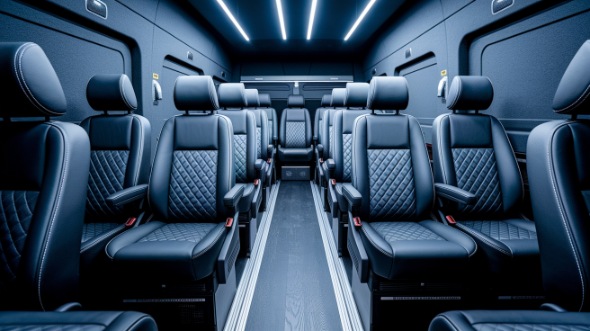 sprinter van with driver interior warwick