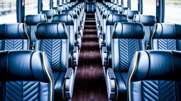 warwick 50 passenger charter bus inside